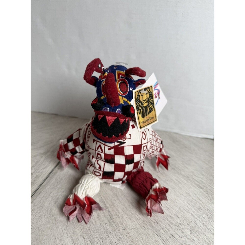 Vintage 1998 Walt Disney Trickster #2 From Lion King The Musical Plush 12”  NWT